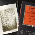 Image client Bloc aquarelle Coll� Rough Grove Arches 300g - 23x31 cm