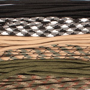 Paracorde set 2, 4 mm camouflage 6 x 2,6 m Paracorde set 2, 4 mm camouflage 6 x 2,6 m