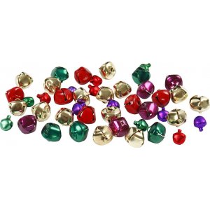 Tubes cloches - couleurs métallisées - 24 pcs - Ø10/14 mm Tubes cloches - couleurs métallisées - 24 pcs - Ø10/14 mm