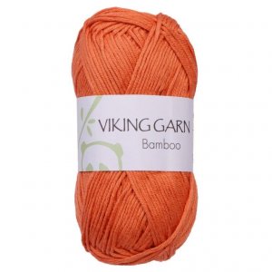 Fil Viking Bambou 50g - Orange (651) Fil Viking Bambou 50g - Orange (651)