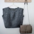 Image client Fil DROPS Air Uni Color - 50g - Gris moyen (04)