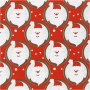 Papier cadeau - rouge - Pre Nol - 5 m