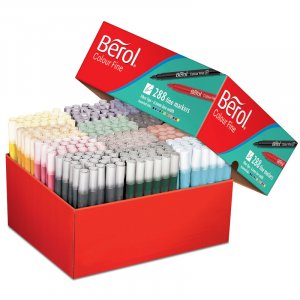 Stylo fibre Berol - Color Fine - 288 stylos Stylo fibre Berol - Color Fine - 288 stylos