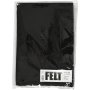 Feutre Hobby - noir - A4 - 10 feuilles