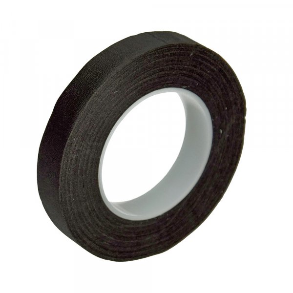 Ruban crpe 13 mm - marron 28 m