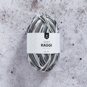 Soft Raggi 100g - Imprimé gris Soft Raggi 100g - Imprimé gris