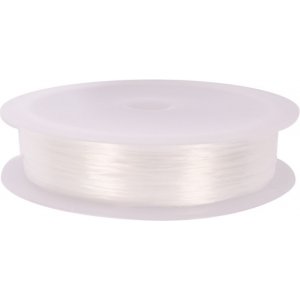 Cordon élastique, plat, blanc, 1 x 0,4 mm, 12 m Cordon élastique, plat, blanc, 1 x 0,4 mm, 12 m
