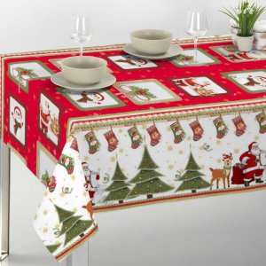 Toile cirée - Noël 11 Toile cirée en mélange PVC Toile cirée - Noël 11 Toile cirée en mélange PVC