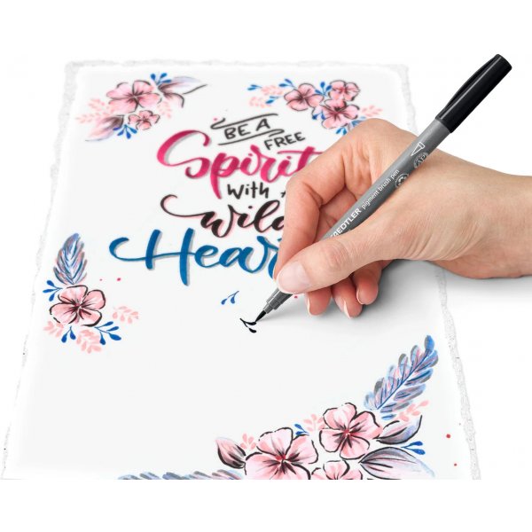 Stylo pinceau à pigments Staedtler Stylo pinceau à pigments Staedtler