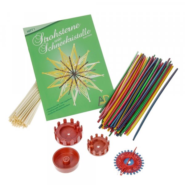 Kit de bricolage toile en paille - 4 pices n1