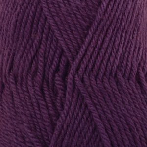 Fil DROPS Karisma Uni Color - 50g - Violet foncé (76) Fil DROPS Karisma Uni Color - 50g - Violet foncé (76)