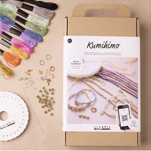 Commencez Kit DIY Kumihimo - Bracelet de l'amitié Commencez Kit DIY Kumihimo - Bracelet de l'amitié