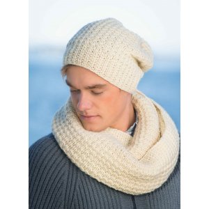 Patron tricot - Echarpe ronde et bonnet Patron tricot - Echarpe ronde et bonnet