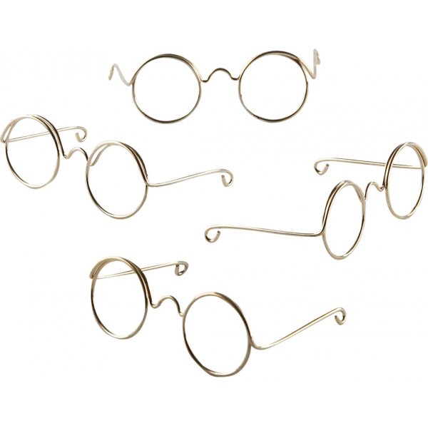 Verres - or - 50 mm - 10 pcs