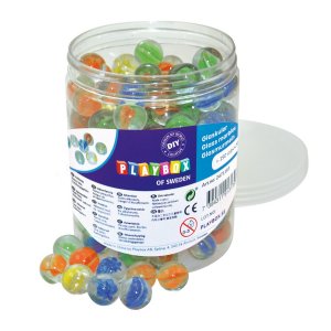 Boules de verre 16 mm, 150 pc Boules de verre 16 mm, 150 pc