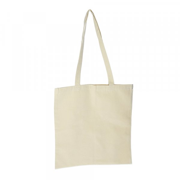 Sac en coton  anses longues - 38x42 cm
