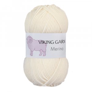 Fil Viking Mérinos 50g - Naturel (802) Fil Viking Mérinos 50g - Naturel (802)