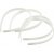 Diadème - 13 mm - blanc - 5 pcs Diadème - 13 mm - blanc - 5 pcs