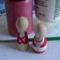 Image client Figurines en bois 50 pcs 40 & 47 mm