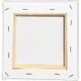 Toile ArtistLine - blanc - 15x15 cm