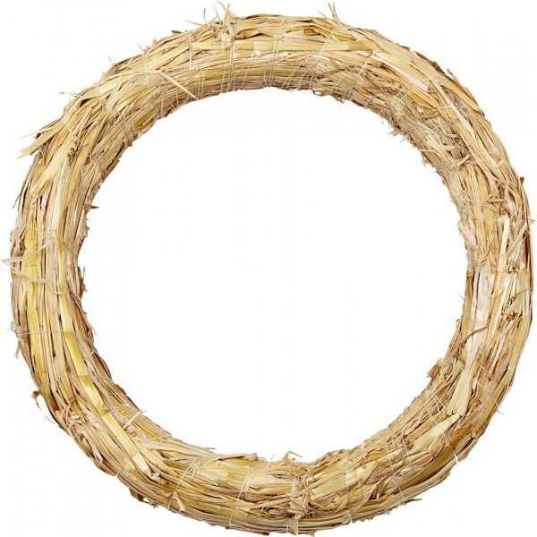 Couronnes de paille - 27 cm