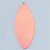 Pendentif 59 x 25 mm - ovale 1 trou
