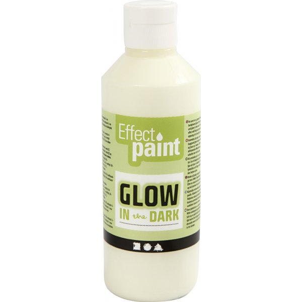 Glow in the Dark - jaune fluo - 250 ml