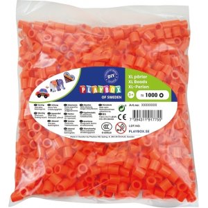 Perles de pipe XL 1000 pcs orange Perles de pipe XL 1000 pcs orange