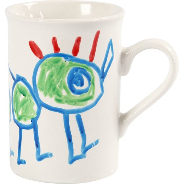 Mugs - blanc - H10 cm - 7,4 cm