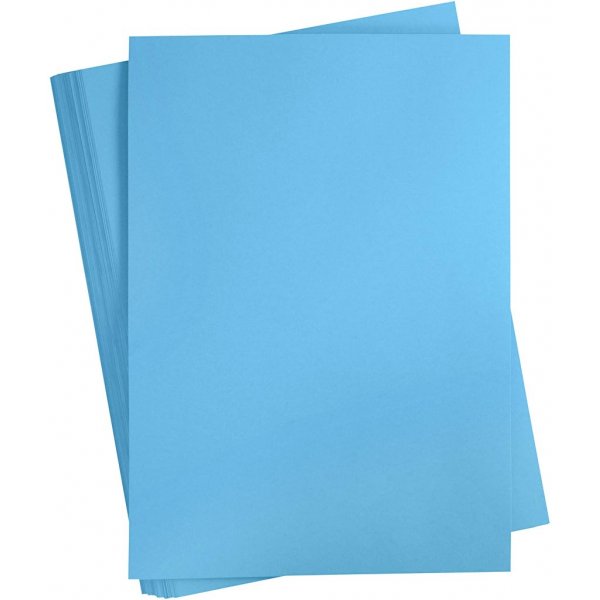 Carton color - bleu turquoise - A2 - 180 g - 100 feuilles