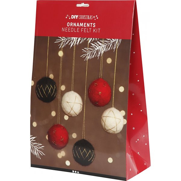 Set de bricolage - Boules de Noël - 6 pcs Set de bricolage - Boules de Noël - 6 pcs