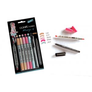 Coffret Copic Ciao 5+1 - Manga 7 Coffret Copic Ciao 5+1 - Manga 7