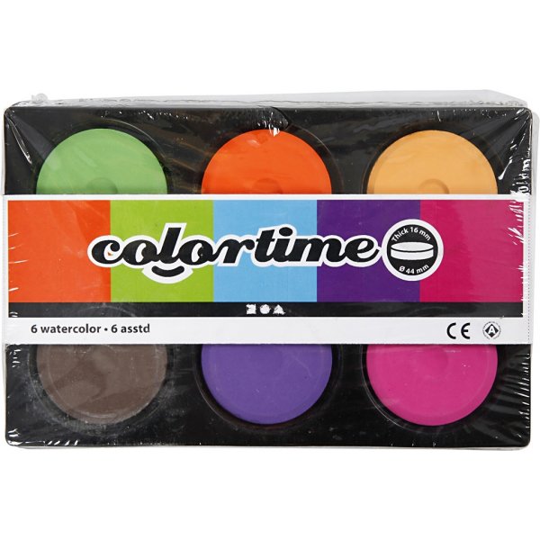 Aquarelle - Ø44 cm - couleurs complémentaires Aquarelle - Ø44 cm - couleurs complémentaires