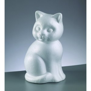 Forme en polystyrène 240 mm - chat Forme en polystyrène 240 mm - chat
