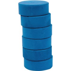 Rondelles de couleur 44 mm - bleu foncé - 6 pcs Rondelles de couleur 44 mm - bleu foncé - 6 pcs