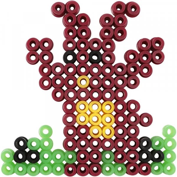 Assiettes perles - Ovale, coeur, hexagonal, cercle, carr, toile - 7x7,5-10,5x9,5 cm - 6 pcs