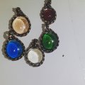 Image client Boules de verre scintillantes 18 - 20 mm - vertes 100 g / 20 pcs.