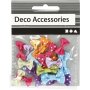 Papillon - n?uds - couleurs mlanges - 20 pcs