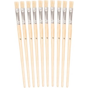 Brosse à poils no. 14 à 10 pièces Brosse à poils no. 14 à 10 pièces