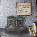 Image client Peinture acrylique W&N Galeria 120ml - 554 Terre d'Ombre Brute