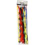 Cure-pipe - couleurs mlanges - en forme - 28 pcs