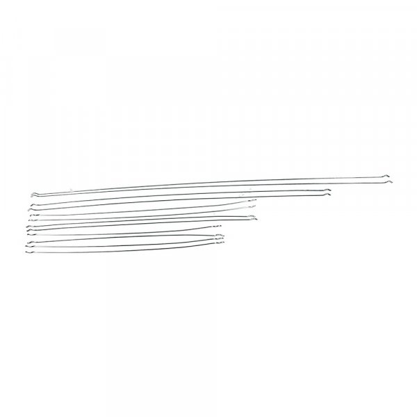 Cintres mobiles 4x12,5 + 4x15 + 2x20 + 2x25 - 12 pcs.