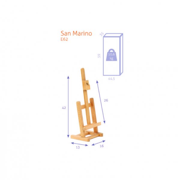 Chevalet - Mini Atelier N62 - Saint Marin