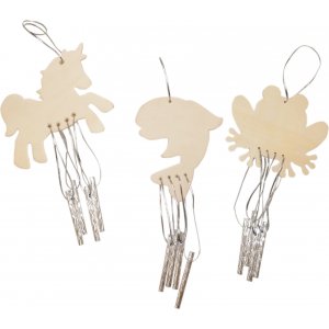 Carillons éoliens - grenouille, libellule, dauphin et cheval - 12 pcs Carillons éoliens - grenouille, libellule, dauphin et cheval - 12 pcs