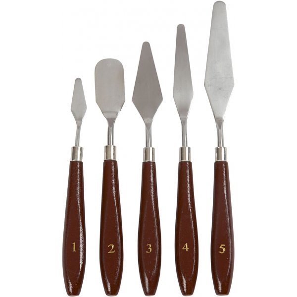 Couteaux de peintre - 5 pcs Couteaux de peintre - 5 pcs