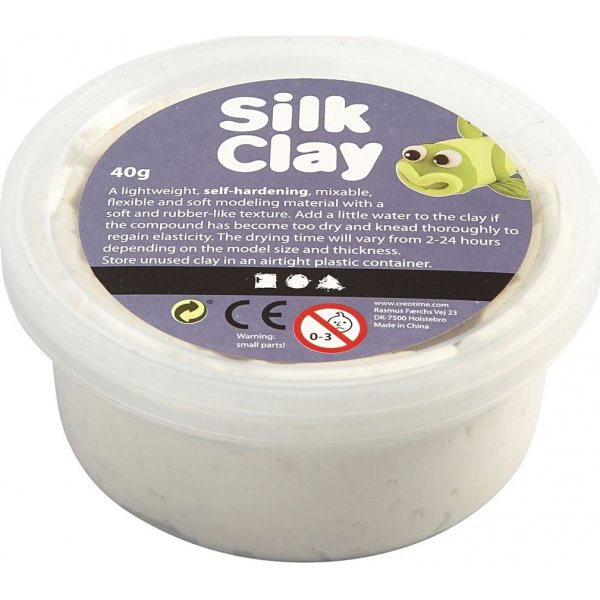 Silk Clay - blanche - 40 g