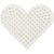 NABBI BioBeads Plaque à perles - Coeur - 7x8,5 cm - 1 pce NABBI BioBeads Plaque à perles - Coeur - 7x8,5 cm - 1 pce