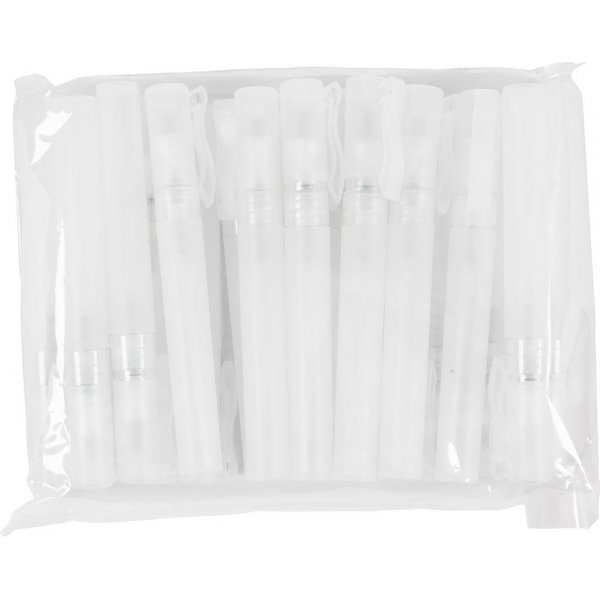 Flacon pulvrisateur - transparent mat - 10 ml - 20 pcs