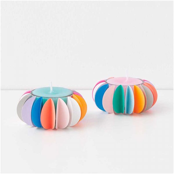 Verre  bougie - RICO Design - 6 pcs