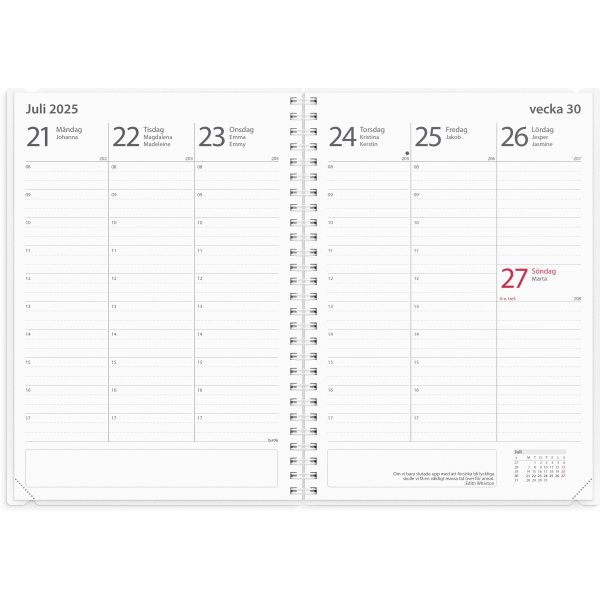 Calendrier 24/25 Étude - A5 - 4en1 Calendrier 24/25 Étude - A5 - 4en1